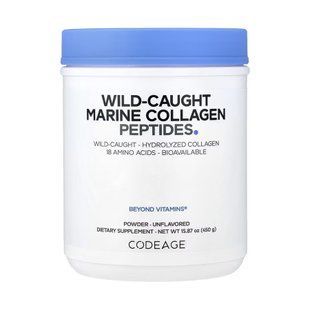 Морський колаген, Wild Caught Marine Collagen Powder - 450g 2024-11-0124 фото