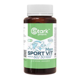 Вітамінно-мінеральний комплекс, Sport Vit Men - 60 caps 2024-11-0889 фото
