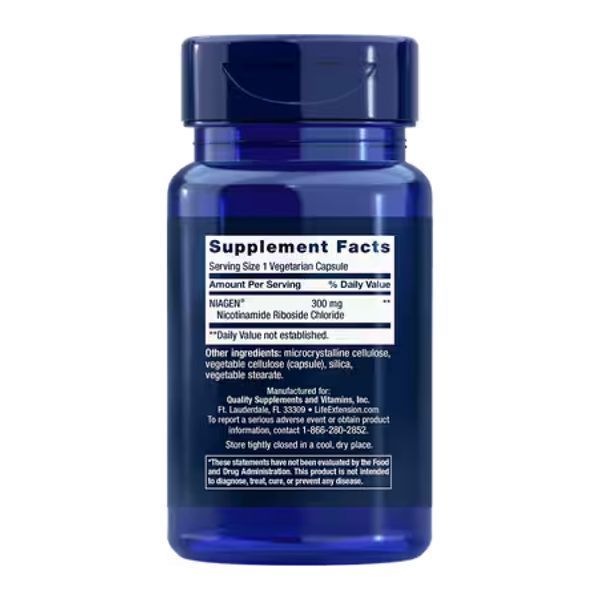 Life Extension Восстановитель клеток, NAD+ Cell Regenerator&trade; 300mg - 30 veg caps 2023-10-2660 фото