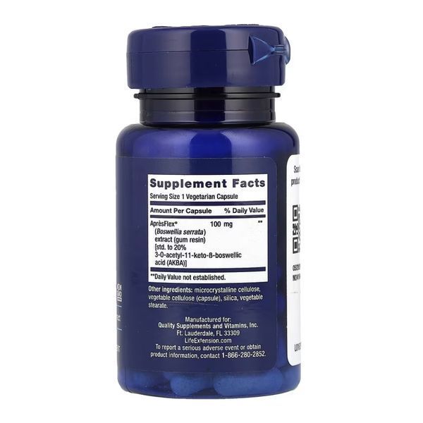 Ингибитор 5-LOX (Босвелия), 5-LOX Inhibitor with Apr&egrave;sFlex&reg; 100 mg - 60 vcaps 2023-10-5130 фото