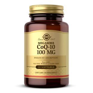 Коэнзим Q10, COQ-10 100mg - 60 softgels 2022-10-1522 фото
