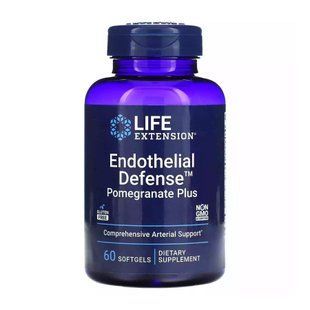 Комплекс для поддержки сосудов, Endothelial Defense&trade; Pomegranate Plus - 60 softgels 2023-10-5216 фото