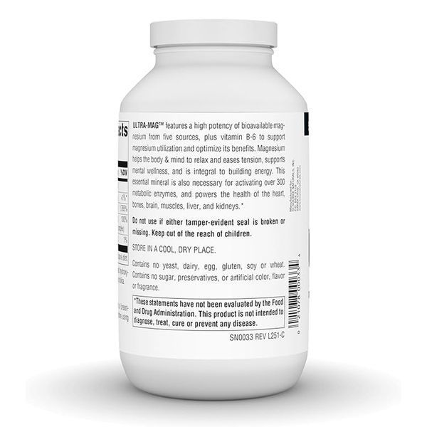 Магниевый комплекс, Ultra-Mag Magnesium Complex - 240 tabs 2022-10-1303 фото