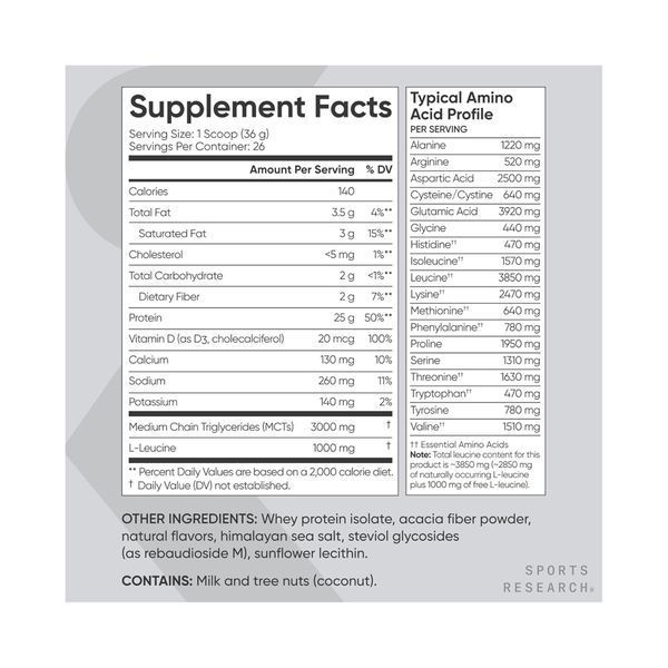 Whey Protein Isolate - 940g Creamy Vanilla 2024-11-0166 фото Whey Protein Isolate - 940g Creamy Vanilla 2024-11-0166 фото