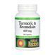Комплекс с куркумой и бромелаином, Turmeric & Bromelain 450mg - 90 caps 2023-10-5744 фото 1