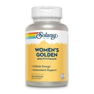 Мультивитамины для женщин, Women's Golden Multi-Vitamin - 90 vcaps 2023-10-3016 фото