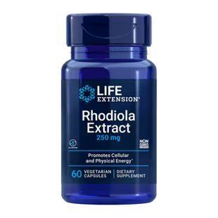 Экстракт родиолы розовой Life Extension (Rhodiola Extract) &ndash; 60 вегетарианских капсул. (До 01.27) 2024-11-0517 фото