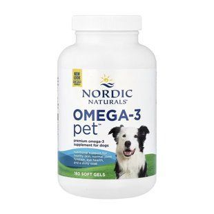 Omega-3 pet - 180 softgels 2023-10-6515 фото