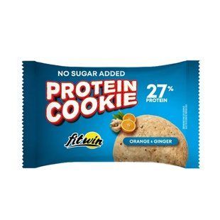Протеиновое печенье, Protein Cookie 27% - 10x40g Orange Ginger 2024-11-0045 фото