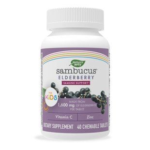 Бузина для детей, Sambucus Kids - 40 Chew Tabs 2022-10-1100 фото