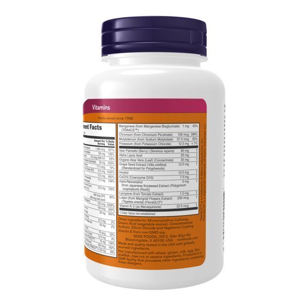 Чоловічі мультивітаміни, ADAM&trade; Men's Multiple Vitamin - 120 tabs 2023-10-2092 фото