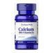 Кальций и витамин Д3, Calcium Carbonate 600mg + D3 125IU - 60 coated caplets 2023-10-4040 фото 1