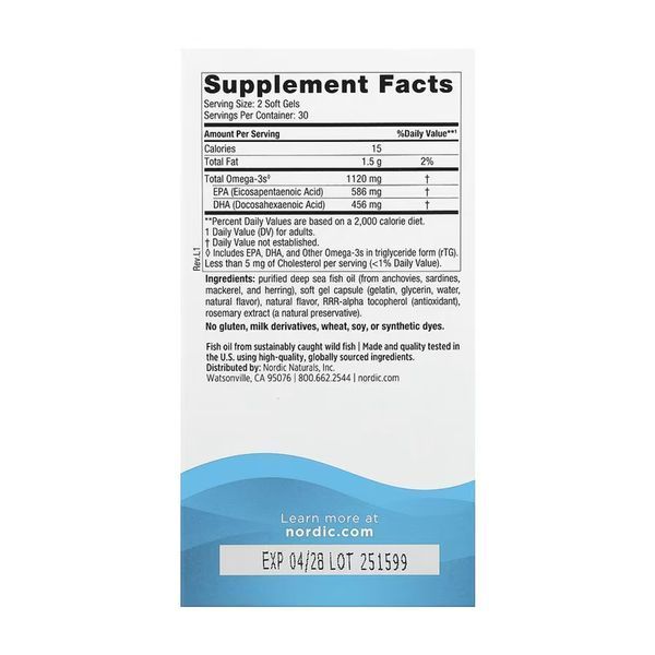 Ultimate Omega 2X Minis - 60 mini softgels 2023-10-6516 фото