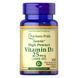 Витамин Д-3, Vitamin D3 25mcg 1000IU - 100softgels 2022-09-0130 фото 1