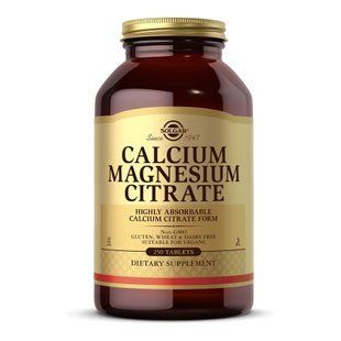 Кальций, Магний и Цитрат, Calcium Magnesium Citrate - 250 tabs 2023-10-6350 фото