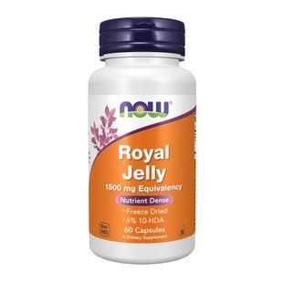 Маточное молоко, Royal Jelly 1500mg - 60 vcaps 2023-10-3784 фото