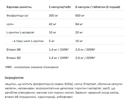 Комплекс для печени, Livsupport - 60caps 100-56-4090181-20 фото