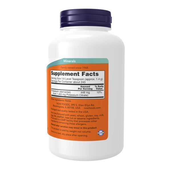 Калій Цитрат, Potassium Citrate Powder - 12 oz (340 грам) 2022-10-0673 фото