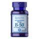 Вітамін Б-50, Vitamin B-50 Complex Timed Release - 60 Caplets 100-11-7216344-20 фото 1
