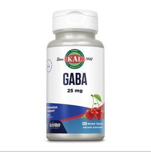 Габа, Gaba ActivMelt&trade; 25mg - 120 tabs 2023-10-2168 фото