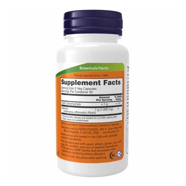 Корень валерианы, Valerian Root 500mg - 250 vcaps 2022-10-1366 фото