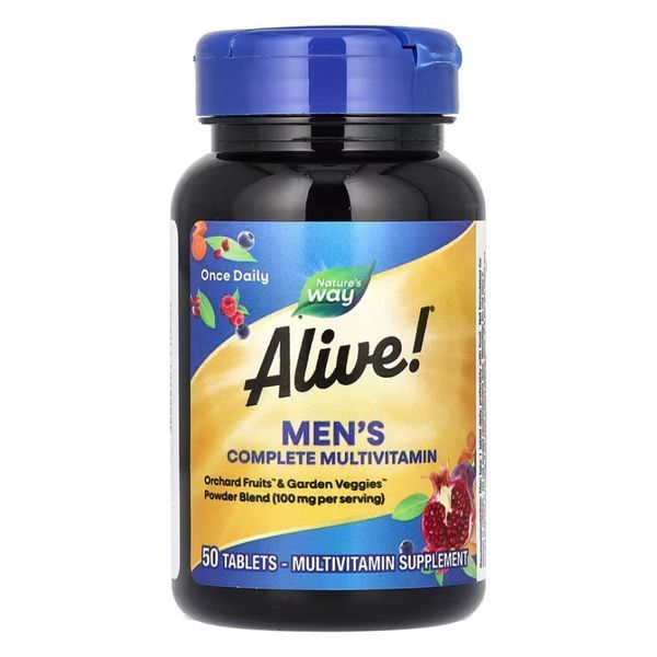 Мультивітаміни для чоловіків, Men's Complete Multivitamin - 50 tabs 2022-10-1715 фото