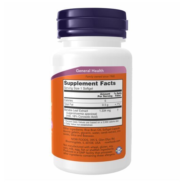 Глюкофіт для контролю цукру NOW Foods (Glucofit) &mdash; 60 гелевих капсул (До 01.27) 2024-11-0541 фото