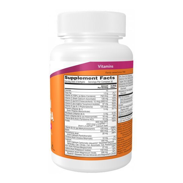 Мультивитаминный комплекс, Prenatal Gels + DHA - 90 softgels 2023-10-6117 фото