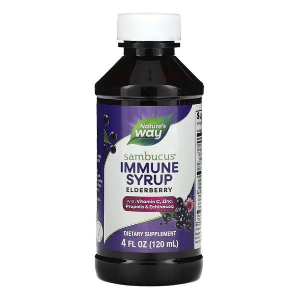 Сироп для підтримки імунітету, Sambucus Immune Syrup - 4 oz 2022-10-1103 фото