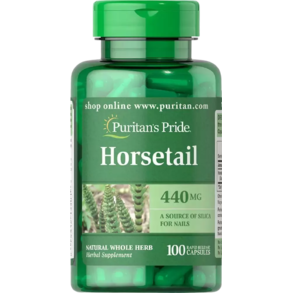 Хвощ польовий, Horsetail 440mg - 100 caps 100-23-4730428-20 фото