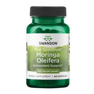 Full Spectrum Moringa Oleifera 400mg - 60 caps 2023-10-5875 фото