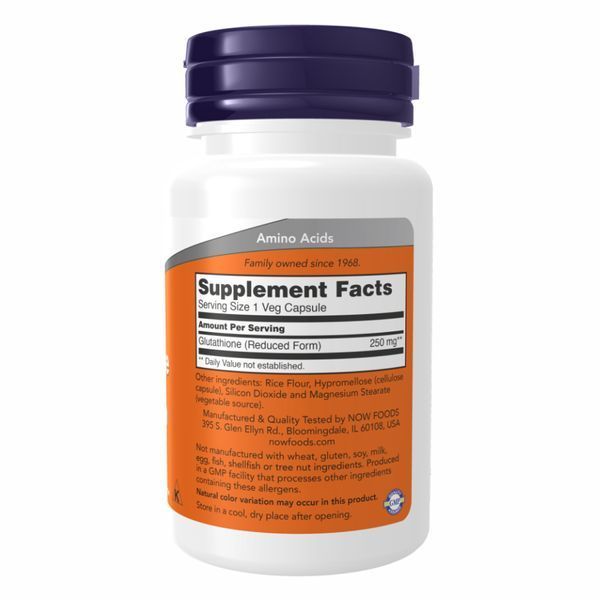 Глутатіон, Glutathione 250mg - 60 vcaps 2022-10-2544 фото