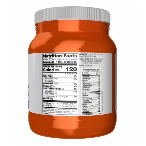 Протеиновый порошок из куриных костей, Chicken Bone Broth - 544 g 2022-10-2389 фото