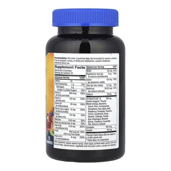 Мультивітаміни для чоловіків, Men's Premium Gummy Multivitamin - 75 gummies 2022-10-1054 фото