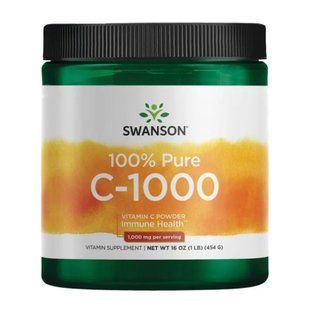 Витамин С, 100% Pure Vitamin C Powder - 454g(16oz) 100-41-6834782-20 фото