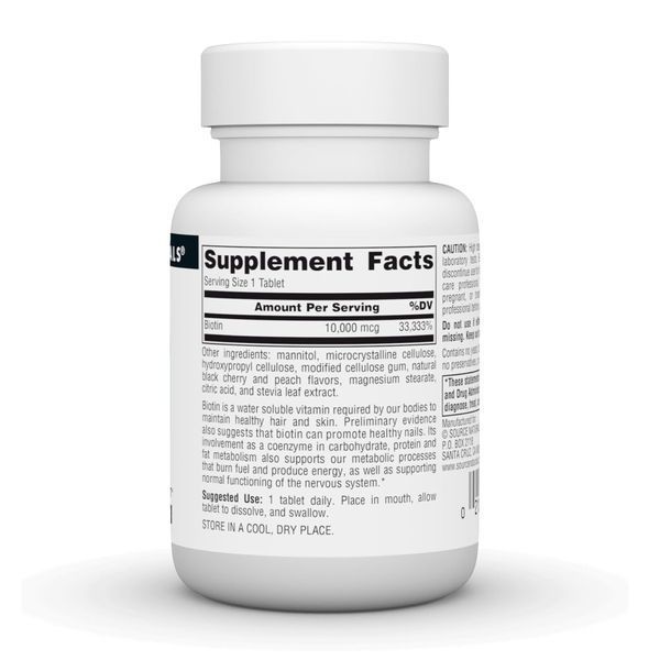 Biotin Fast Melt 10000 mcg - 120 tabs 2023-10-5123 фото