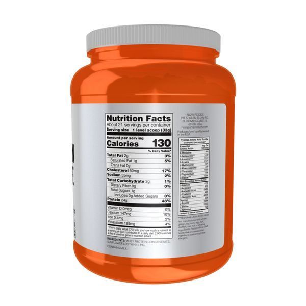 Whey Protein Concentrate - 680g Unflavored 2023-10-5235 фото