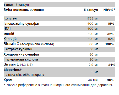 Комплекс для красоты и здоровья, CollaBeauty - 125 caps 2023-10-6039 фото