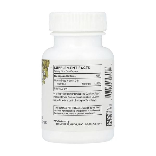 Vitamin D-10,000 - 60 caps 2023-10-3663 фото