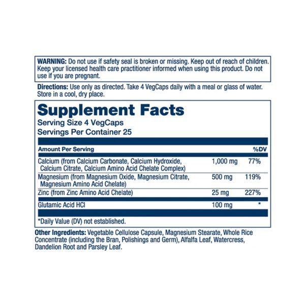 Кальцій з Магнієм і Цинком, Calcium Magnesium Zinc - 100 vcaps 2023-10-4430 фото Кальцій з Магнієм і Цинком, Calcium Magnesium Zinc - 100 vcaps 2023-10-4430 фото