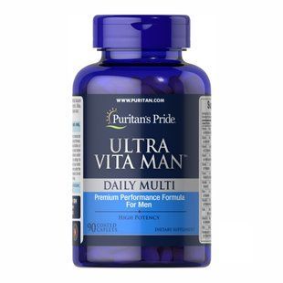 Вітаміни для чоловіків, Ultra Vita Man - 90 Caps 100-45-2086771-20 фото