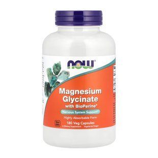 Magnesium Glycinate with BioPerine&reg; - 180 vcaps 2023-10-6710 фото