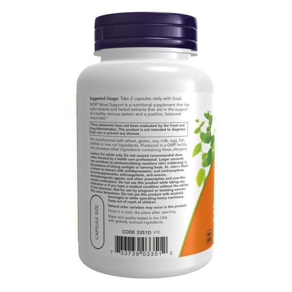 Комплекс для поддержания настроения, Mood Support with St. John's Wort - 90 vcaps 100-43-1932440-20 фото