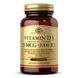 Витамин Д3, Vitamin D3 (Cholecalciferol) 25 mCG (1000 IU) - 100 softgels 2022-10-1550 фото 1