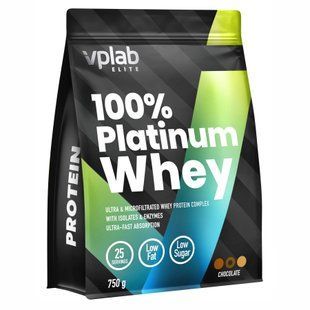 Протеин, 100% Platinum Whey - 750g Chocolate 2022-10-0516 фото