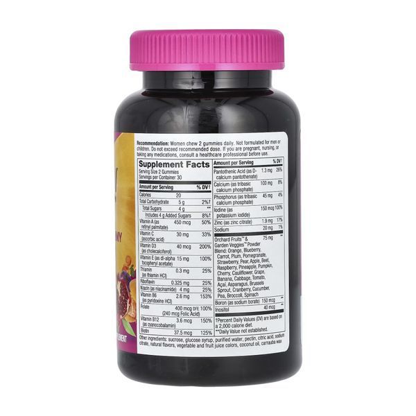 Мультивитаминный комплекс для женщин, Alive!&reg; Women's Multi Gummy - 60 gummies 2023-10-2172 фото