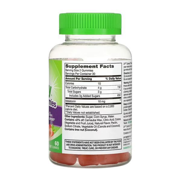 Мелатонин, VitaJoy Melatonin 10 mg - 60 gummies 2023-10-7061 фото