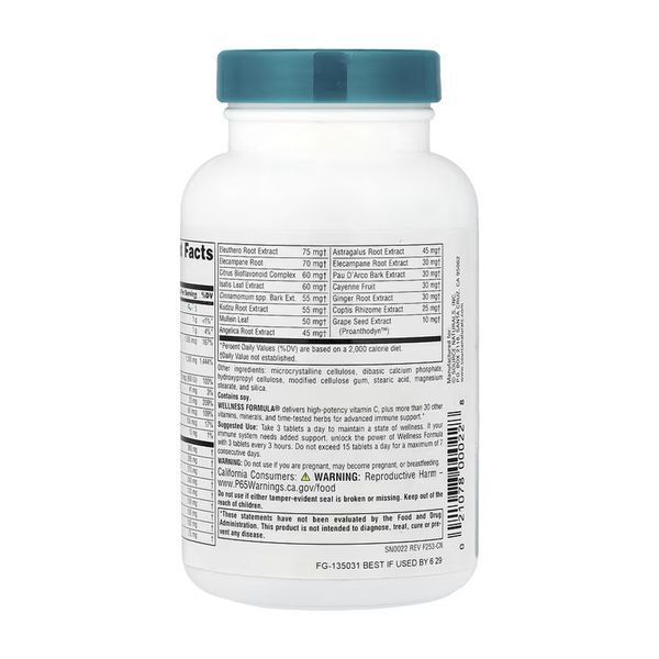 Імунний комплекс, Wellness Formula&reg; - 90 tabs 2023-10-6601 фото