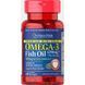 Омега-3, Omega-3 Fish Oil 1290 mg Mini Gels (900 mg Active Omega-3) - 60 softgels 100-43-3734535-20 фото 1