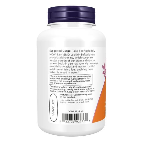Соевый лецитин, Lecithin 1200mg - 400 sgels 2022-10-2590 фото